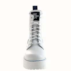 ANFIBI WHITE LEATHER AND OUTSOLE