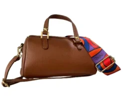 BAULETTI TRACOLLA OBONA PICCOLO COGNAC