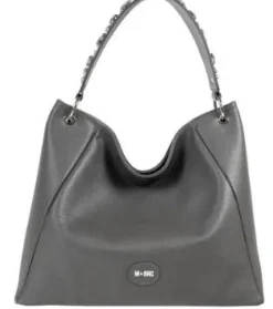 BORSE A SPALLA OBO BIG GRIGIO ARGENTO