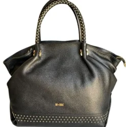 BORSE SPALLA CHIODO NERA