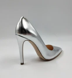 DECOLLETE CHARME PELLE ARGENTO