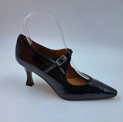 DECOLLETE FIBBIA COLLO NERO