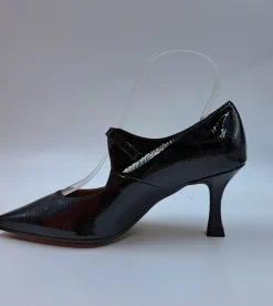 DECOLLETE FIBBIA COLLO NERO