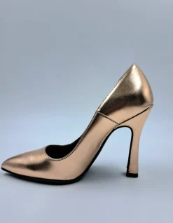 DECOLLETE RAME TACCO ROCCHETTO