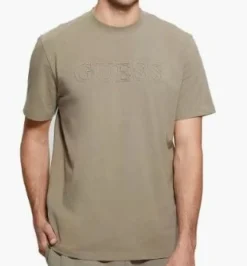 MAGLIETTE LOGO FRONTALE BEIGE