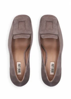 MOCASSINI MARLA IN CAMOSCIO GRIGIO