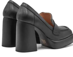 MOCASSINI NATALIE PELLE NERA