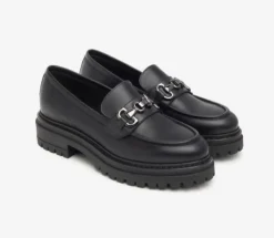 MOCASSINI VERA PELLE APPLICAZIONE METALLICA