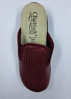 PANTOFOLE COMFORT BORDEAUX