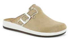 PANTOFOLE CON FIBBIA NATURAL