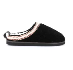 PANTOFOLE KANT TEDDY BLACK