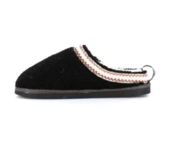 PANTOFOLE KANT TEDDY BLACK