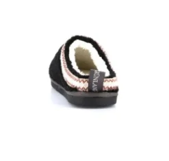 PANTOFOLE KANT TEDDY BLACK