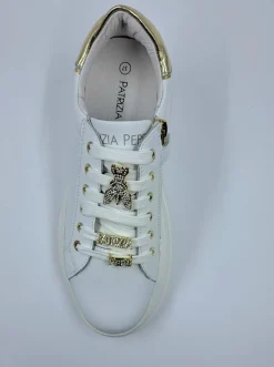 PATRIZIA PEPE SNEAKERS PELLE CHARMS
