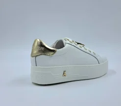 PATRIZIA PEPE SNEAKERS PELLE LOGO METALLO STRASS
