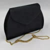 POCHETTE IN SATIN CON QUADRI