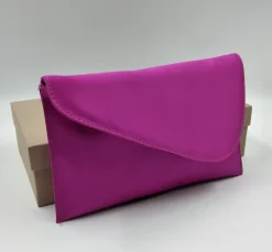 POCHETTE RASO FUXIA