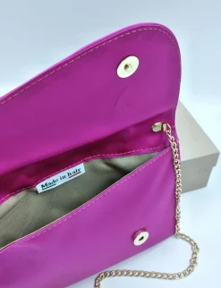 POCHETTE RASO FUXIA