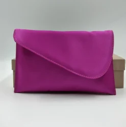 POCHETTE RASO FUXIA