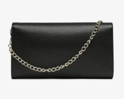 POCHETTE TRACOLLE DIVINA RETTANGOLARE NERA