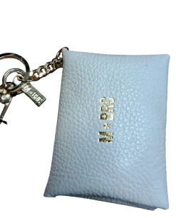 PORTACHIAVI CON PORTA MONETE PELLE