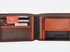 PORTAFOGLI MORBIDI MARRONE