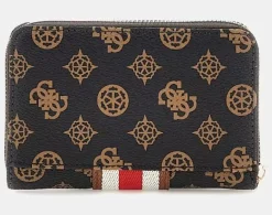 PORTAFOGLI NELKA MOCHA LOGO