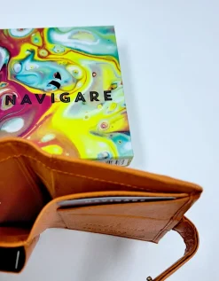 PORTAFOGLIO CARTE CREDIT ARANCIO