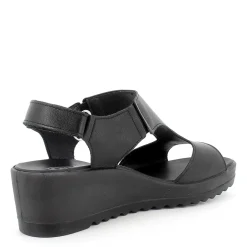 SANDALI CALYPSO PELLE NERA