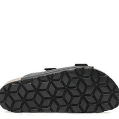 SANDALI DOPPIA FIBBIA NERO