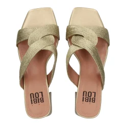 SANDALI ELLIE INTRECCIO GOLD