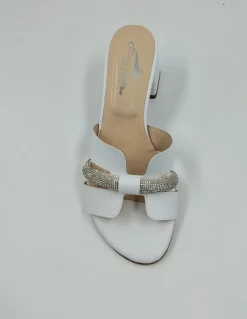 SANDALI FASCIA E STRASS