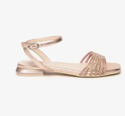 SANDALI FLAT FASCE STRASS PHARD
