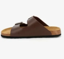 SANDALI GRUNLAND BOBO DOPPIA FIBBIA MARRONE