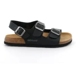 SANDALI GRUNLAND BOBO FONDO SUGHERO NERO