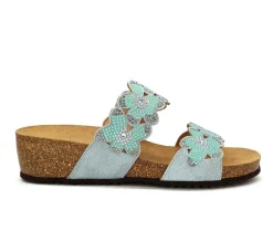 SANDALI GRUNLAND MEMI FLOREAL CIELO