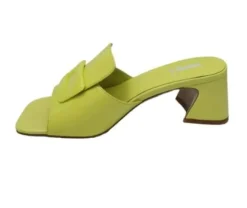 SANDALI IN PELLE LEMON FIBBIA RETTANGOLARE