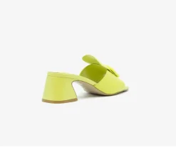 SANDALI IN PELLE LEMON FIBBIA RETTANGOLARE