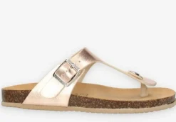 SANDALI INFRADITO PELLE CIPRIA