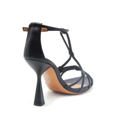 SANDALI INTRECCIO NERO