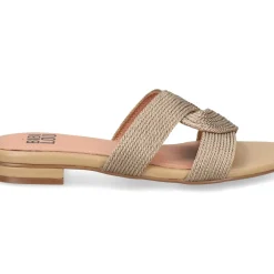 SANDALI IVANA INTRECCIO CAMEL