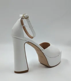 SANDALI MAX PLATFORM BIANCO