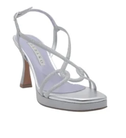 SANDALI MESH LUX ARGENTO