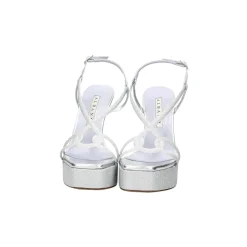 SANDALI MESH LUX ARGENTO