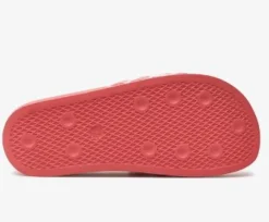 SANDALI MYKONOS CON FASCIA LOGO ALL OVER ROSA