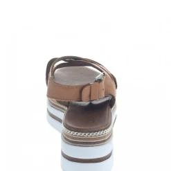 SANDALI PELLE CON DETTAGLI CATENA