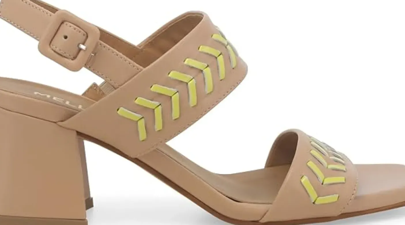 SANDALI PELLE DETTAGLI LIME