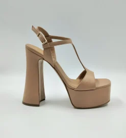 SANDALI PELLE MAX PLATFORM