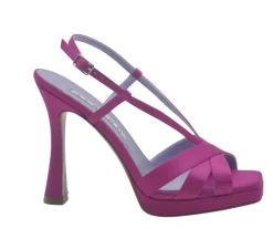 SANDALI RASO FUXIA