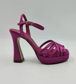 SANDALI RASO FUXIA